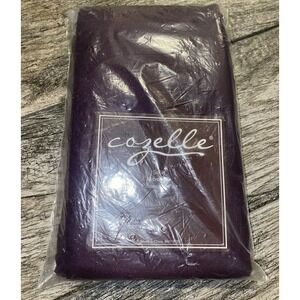 New Pair Cozelle Dark Plum Microfiber King PillowCases Pillow‎ Case